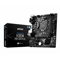 MSI H310M PRO-VDH PLUS moederbord socket 1151