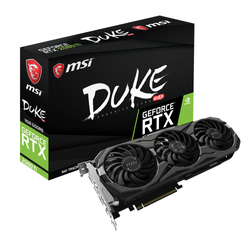 MSI GeForce RTX 2080 Ti Duke 11G OC, 11264 MB GDDR6