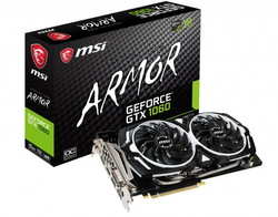 Msi Computer Geforce gtx 1060 armor 6gd5x oc