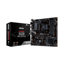 MSI B450M Pro-VDH Plus AMD B450 So.AM4 Dual Channel DDR4 mATX