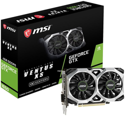 MSI GeForce GTX 1650 VENTUS XS OC - 4GB GDDR5 RAM