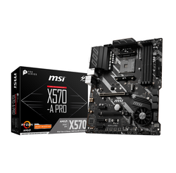 MSI X570-A PRO AMD X570 So.AM4 Dual Channel DDR4 ATX