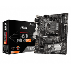 MSI B450M PRO-M2 MAX Socket AM4 micro ATX AMD B450