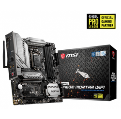 MSI MAG B460M MORTAR WIFI - Moederbord – Micro-ATX