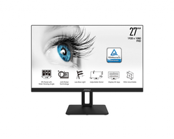 MSI PRO MP271P 27" Monitor Zwart, HDMI, VGA