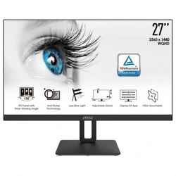 MSI PRO MP271QP 27" Monitor Zwart, 2x HDMI, DisplayPort