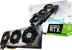 MSI GeForce RTX 3070 Ti SUPRIM X -näytönohjain, 8GB GDDR6X