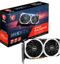 MSI RTX6600 MECH 2X 8G 8GB GDDR6X HDMI 3xDP