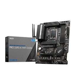 MSI PRO Z690-A WIFI DDR4 Emolevy - Intel Z690 - Intel LGA1700 socket - DDR4 RAM - ATX