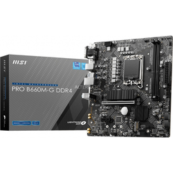 MB MSI PRO B660M-G DDR4 (B660,S1700,mATX,Intel)