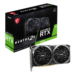 MSI RTX 3050 VENTUS 2X 8G OC LHR - RTX3050/8G/HDMI/DP