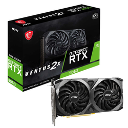 MSI RTX 3050 VENTUS 2X 8G LHR - RTX3050/8G/HDMI/DP