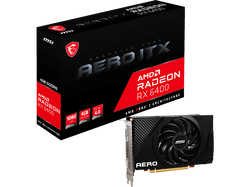 MSI Radeon RX6400 AERO ITX 4GB GDDR6 HDMI DVI DP