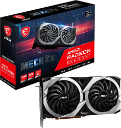 MSI Radeon RX 6650 XT MECH 2X OC - 12GB GDDR6