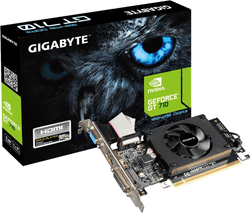 Gigabyte GeForce GT 710, 1024 MB DDR3, Low Profile
