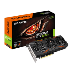 Gigabyte GeForce GTX 1070 Ti Gaming 8G, 8192 MB GDDR5