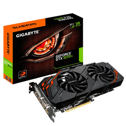 Gigabyte GeForce® GTX 1070 Ti Windforce 8G 8GB GDDR5