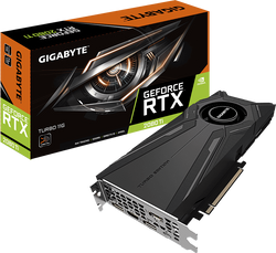 GIGABYTE GeForce RTX 2080TI Turbo Rev 2.0 11GB
