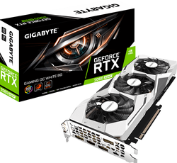 8GB Gigabyte GeForce RTX 2060 SUPER Gaming OC, weiss