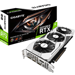 GIGABYTE GeForce RTX 2060 SUPER GAMING OC 3X WHITE 8G