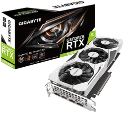 GIGABYTE GeForce RTX 2080 SUPER GAMING OC White 8 GB OC Enthusiast