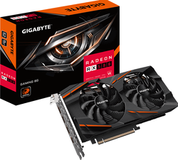 8GB Gigabyte Radeon RX580 GAMING 2.0 H/3xDP/