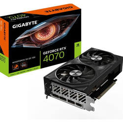 GIGABYTE GeForce RTX 4070 WindForce V2 OC - 12GB GDDR6X RAM