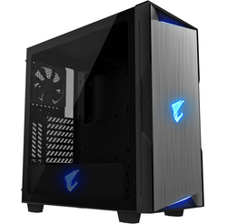 GIGABYTE GB-AC300G, Tower casing black, Tempered Glass