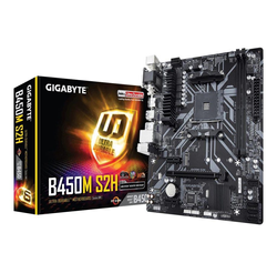 MB Gigabyte B450M-S2H (B450,AM4,mATX,DDR4,VGA,AMD)