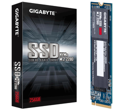 Gigabyte NVMe SSD, PCIe 3.0 M.2 Typ 2280 - 256 GB