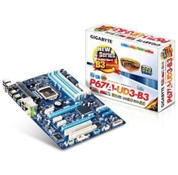 GIGABYTE GA-P67A-UD3-B3 Sandy Bridge Bundkort - Intel P67 Express - Intel LGA1155 socket - DDR3 RAM - ATX