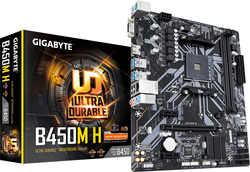 Gigabyte B450M H 1.0 - Moederbord