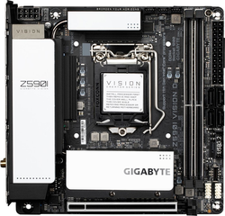 Gigabyte Z590I VISION D, Mini-ITX -emolevy