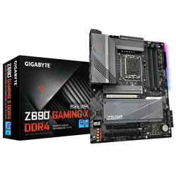 GIGABYTE Z690 GAMING X DDR4 Emolevy - Intel Z690 - Intel LGA1700 socket - DDR4 RAM - ATX