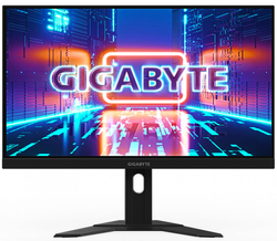 GIGABYTE 27" Skærm M27U - 3840x2160 (4K / UHD) - 160Hz - SS IPS - 18W USB-C - Sort - 1 ms AMD FreeSync Premium