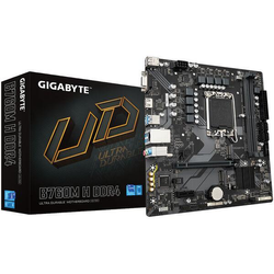 GIGABYTE B760M H LGA1700 mATX MB 4xDDR4 4xSATA 2xM.2