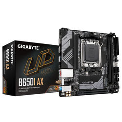 GIGABYTE B650I AX - 1.0 - motherboard - mini ITX - Socket AM5 - AMD B650 Bundkort - AMD B650 - AMD AM5 socket - DDR5 RAM - Mini-ITX