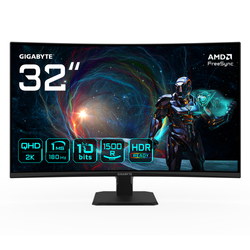 GIGABYTE GS32QCA 31.5" Curved gaming monitor