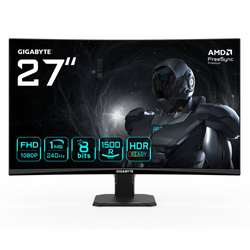 Monitor GIGABYTE GS27FC2 27" FullHD 240Hz VA Curvo 1 ms HDR