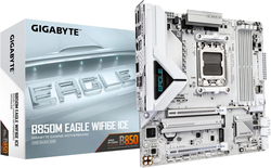 GIGABYTE B850M EAGLE WIFI6E ICE AMD B850 Sokkel AM5 micro ATX