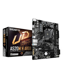 Gigabyte A520M H ARGB - Carte mère AMD AM4 µATX A520 DDR4 Wi-Fi