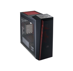 Cooler Master MasterBox 5t Midi Tower Noir, Rouge