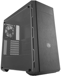 Cooler Master MasterBox MB600L gun metal tower-behuizing Zwart/grijs, USB 3.0, Window-Kit