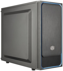 Cooler Master MasterBox E500L Midi Tower Noir, Bleu