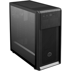 Geh CoolerMaster Midi Elite 500 with ODD/Steel Panel