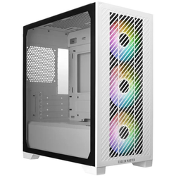 Cooler Master Elite 301 White - Boîter µATX avec fenêtre