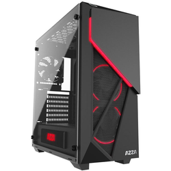 AZZA Inferno 310 tower-behuizing Zwart, USB 3.0, Window-Kit