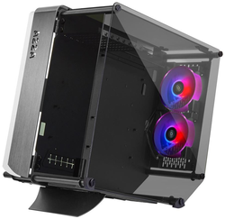 AZZA Optima 803 tower-behuizing Zwart, Window-Kit