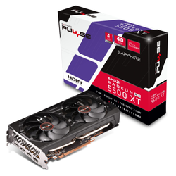 SAPPHIRE Pulse Radeon RX 5500 XT 4G, 4096 MB GDDR6