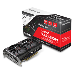 Sapphire Radeon RX 6500 XT PULSE -näytönohjain, 4GB GDDR6